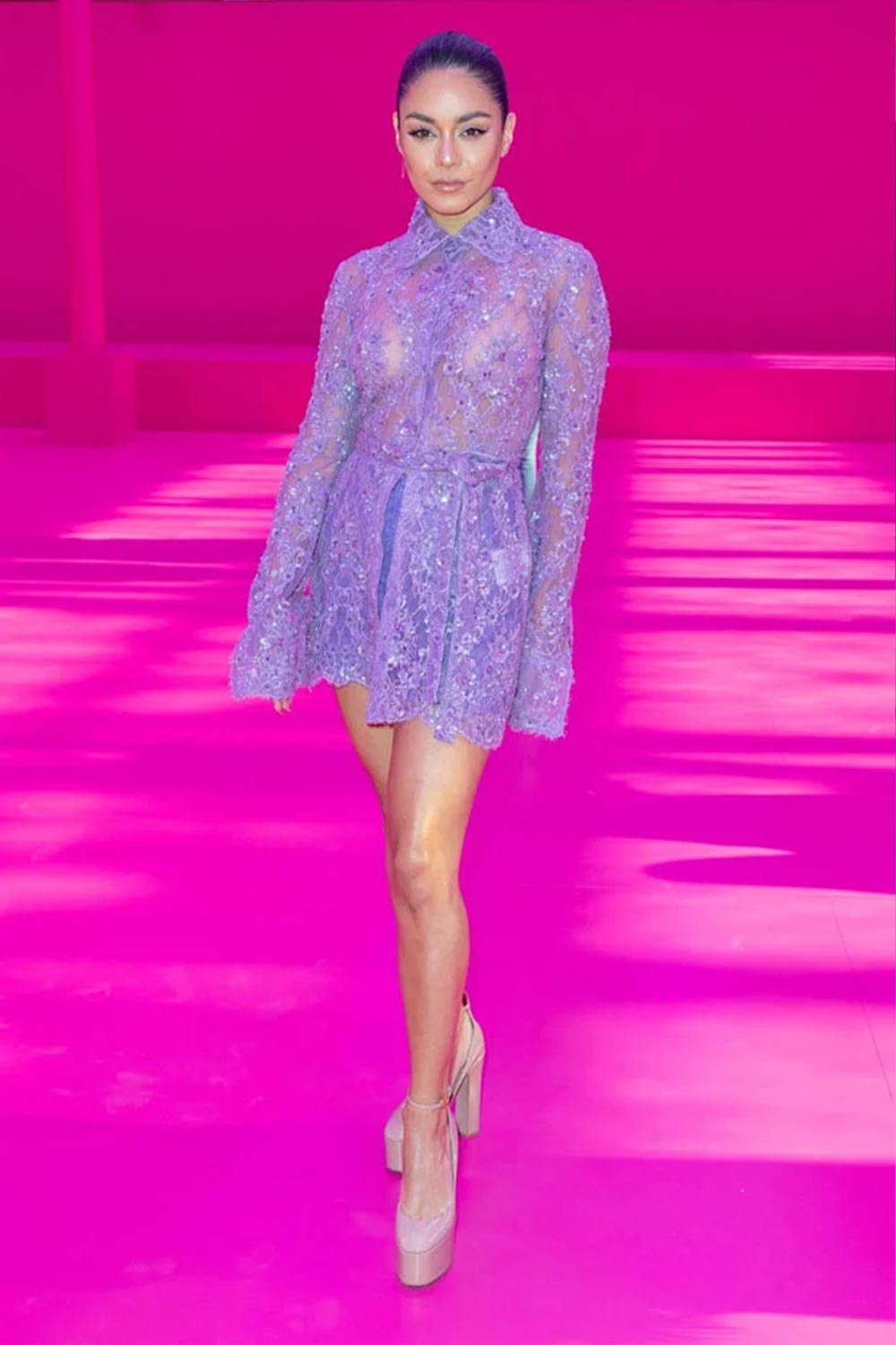 Vanessa Hudgens Valentino Paris Fashion Week 2022