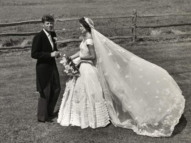jackie Kennedy wedding dress