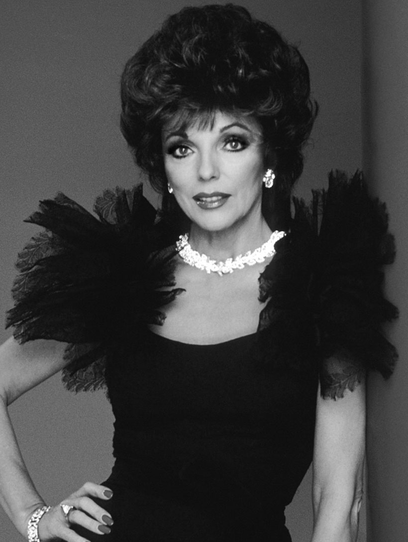 Joan Collins, Dynasty TV Series 1981 - 1989. Photo by Everett/ REX Shutterstock