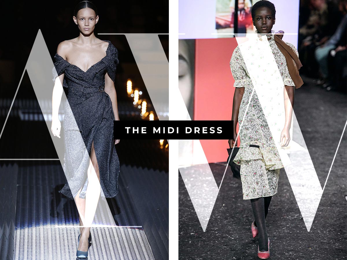 Autumn trends - the midi dress Little Black Dress blog