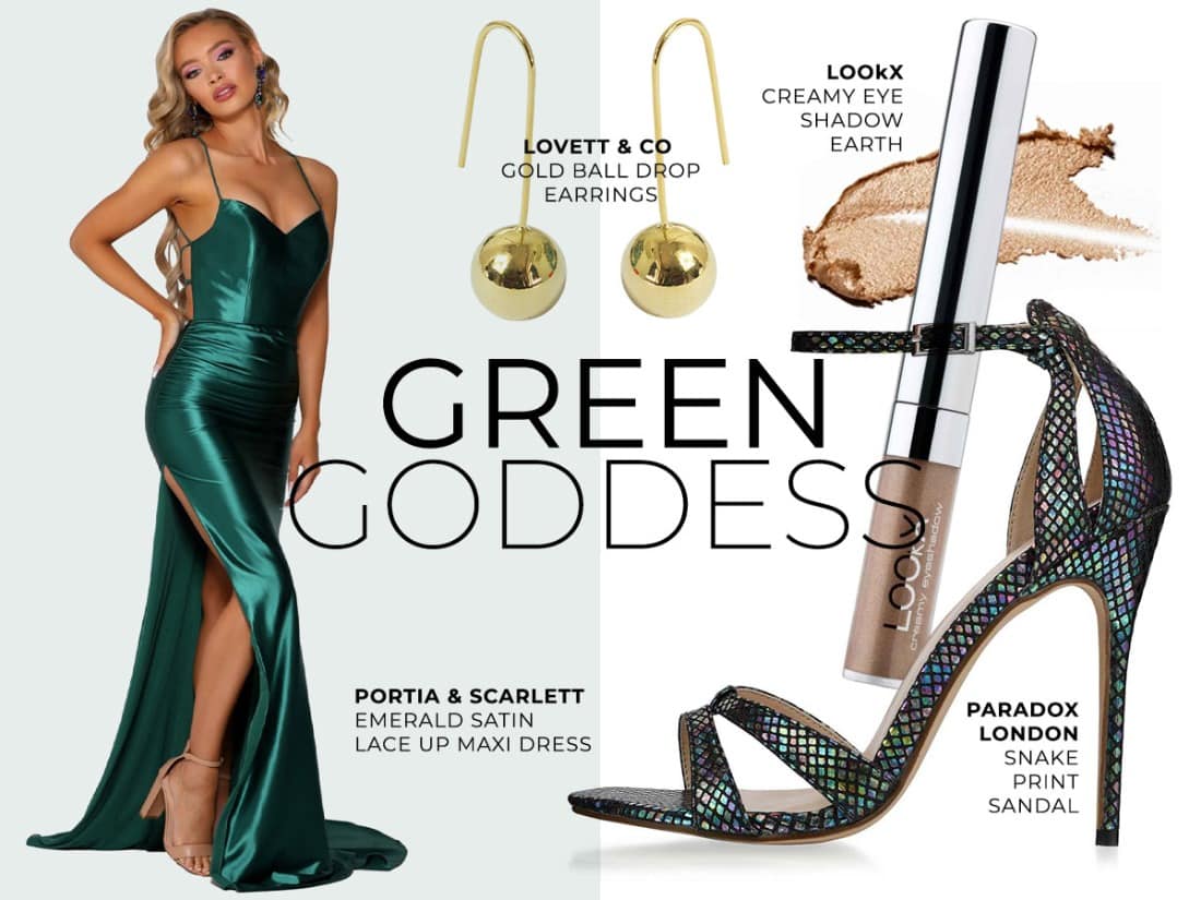 green goddess - 6 bridesmaid dress trends for 2020