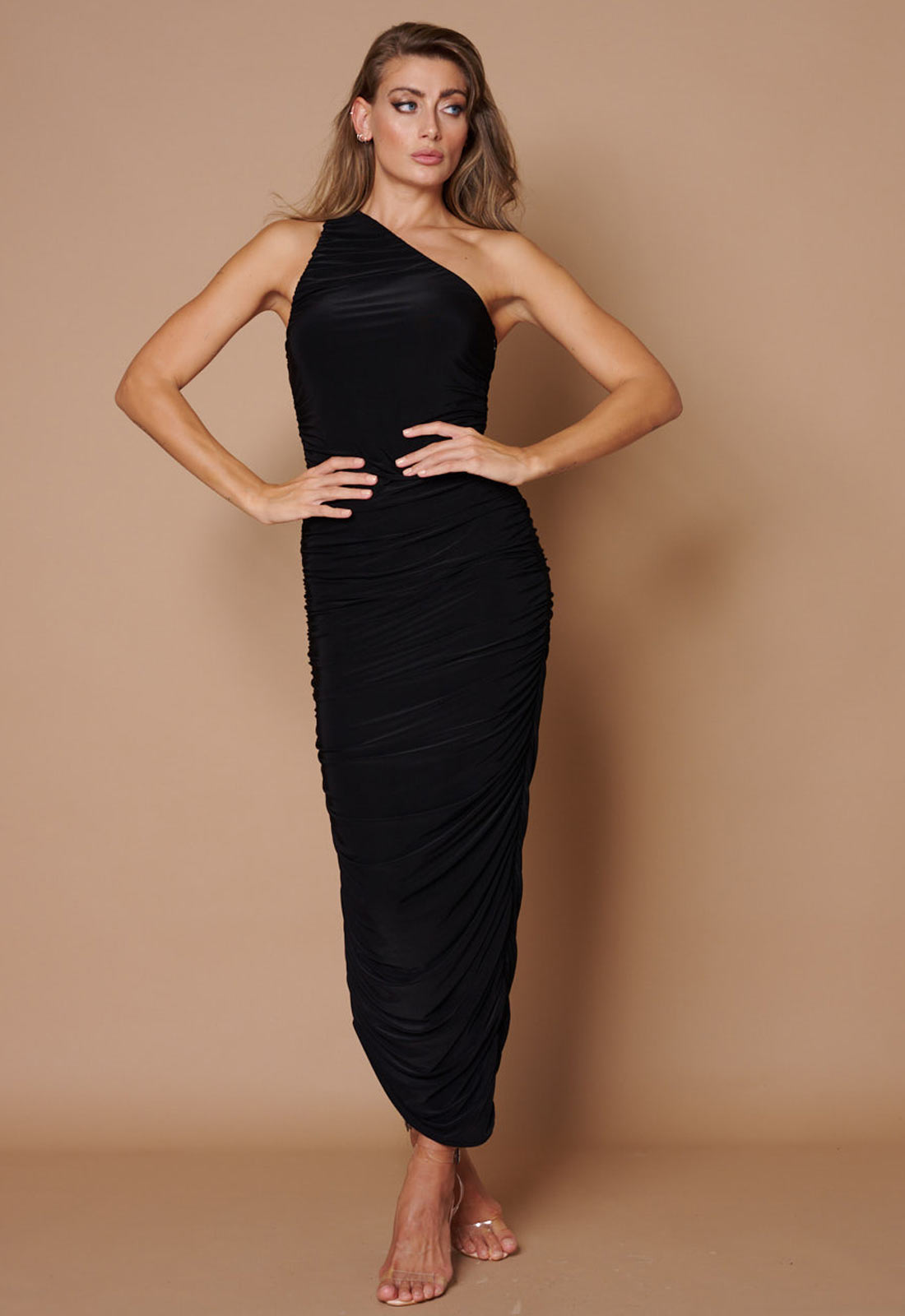 LBD Collection Black Isabella Maxi Dress